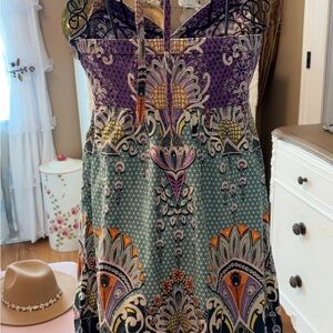 Bohemian Multicolor Maxi Dress